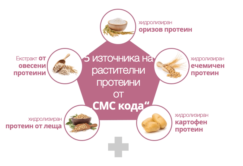 5 растителни източника на протеин в "CMC кода"