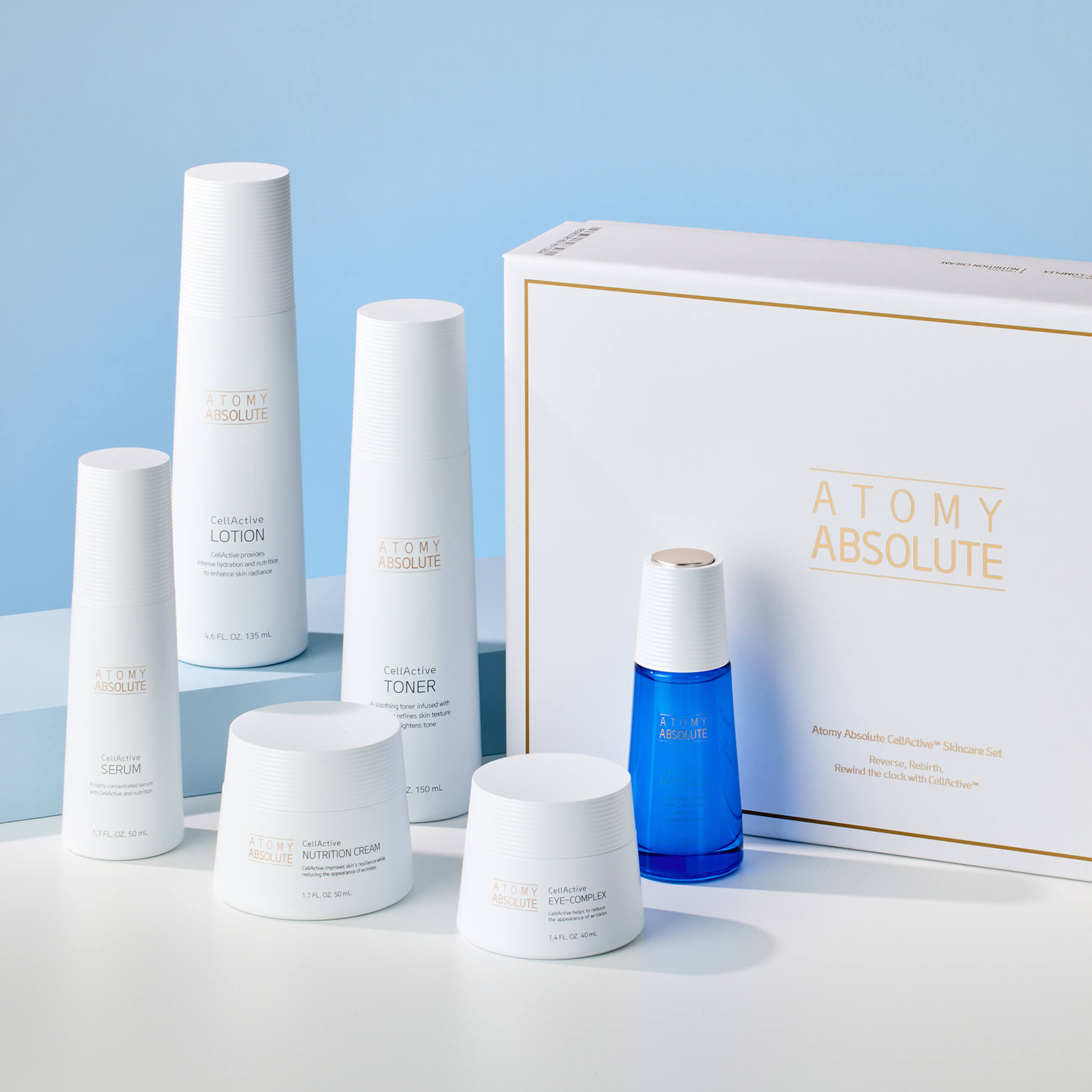 Корейска козметика Atomy - Absolute Skincare Set