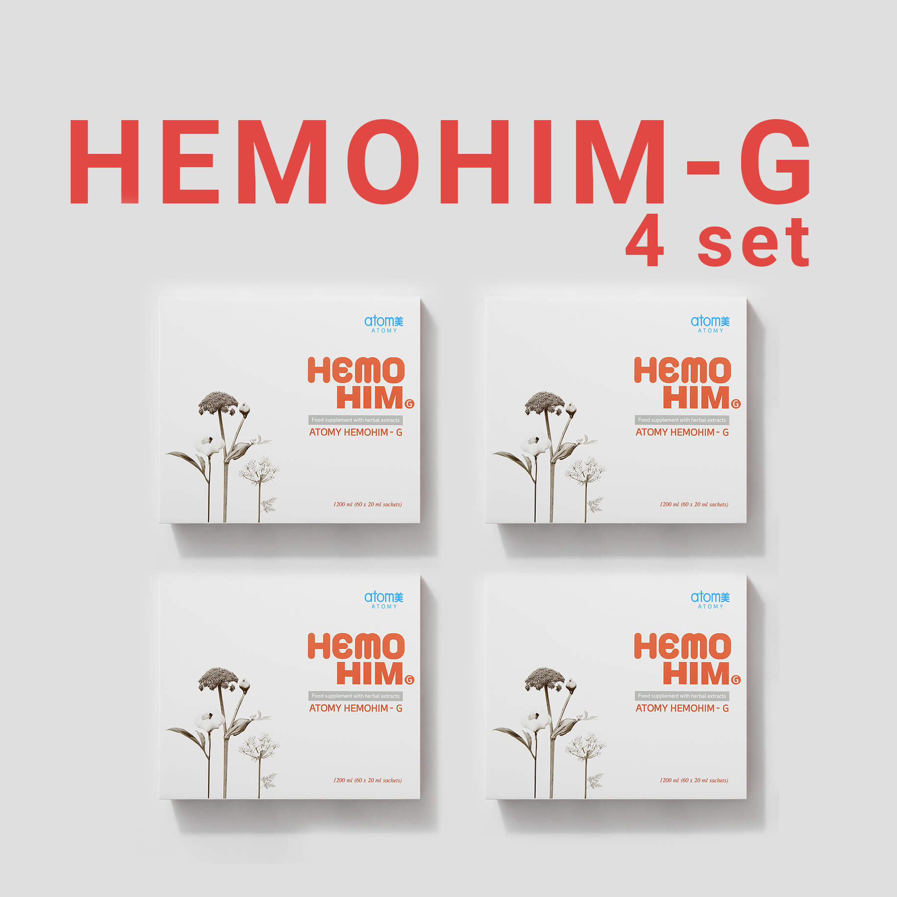 Hemohim-G (4 set) - Atomy